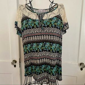 Carol Rose vintage Boho shirt